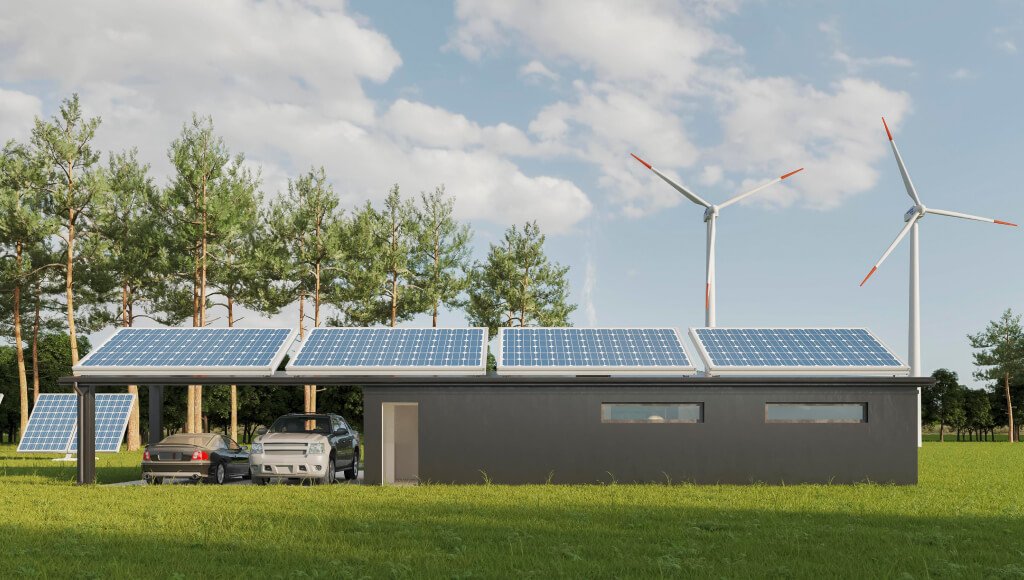 Completed 5kW solar rooftop installation in Gomti Nagar